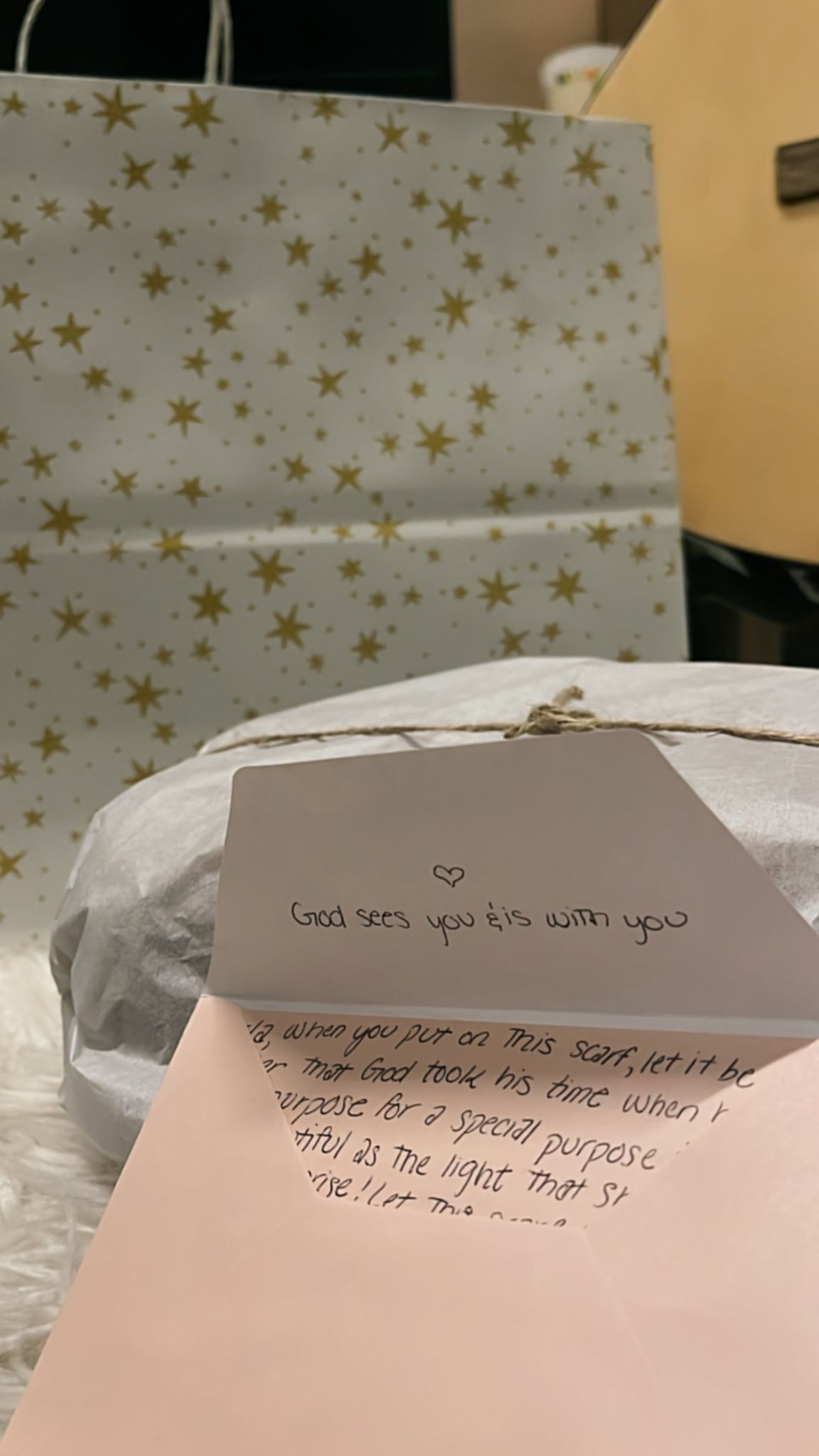 Personalized scripture message